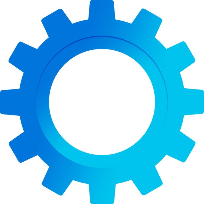 Gear Gradient Icon